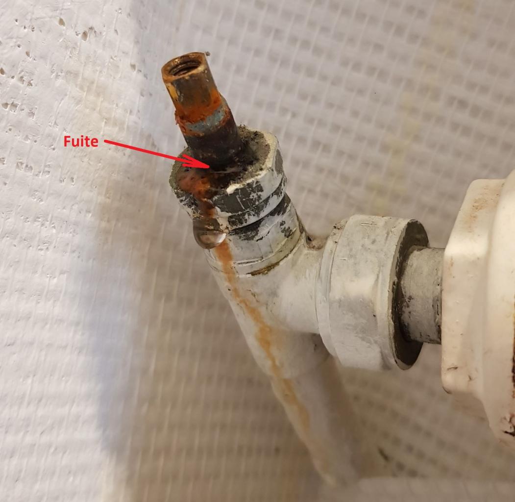 Réparer un radiateur en fonte