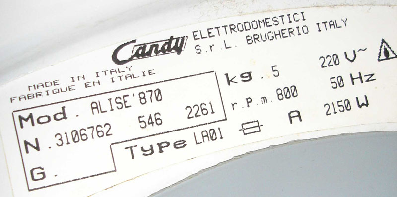 Sèche-linge Candy ne chauffe pas : vérifier le thermostat de sécurité du  bloc de chauffe - L'atelier SOS Accessoire !