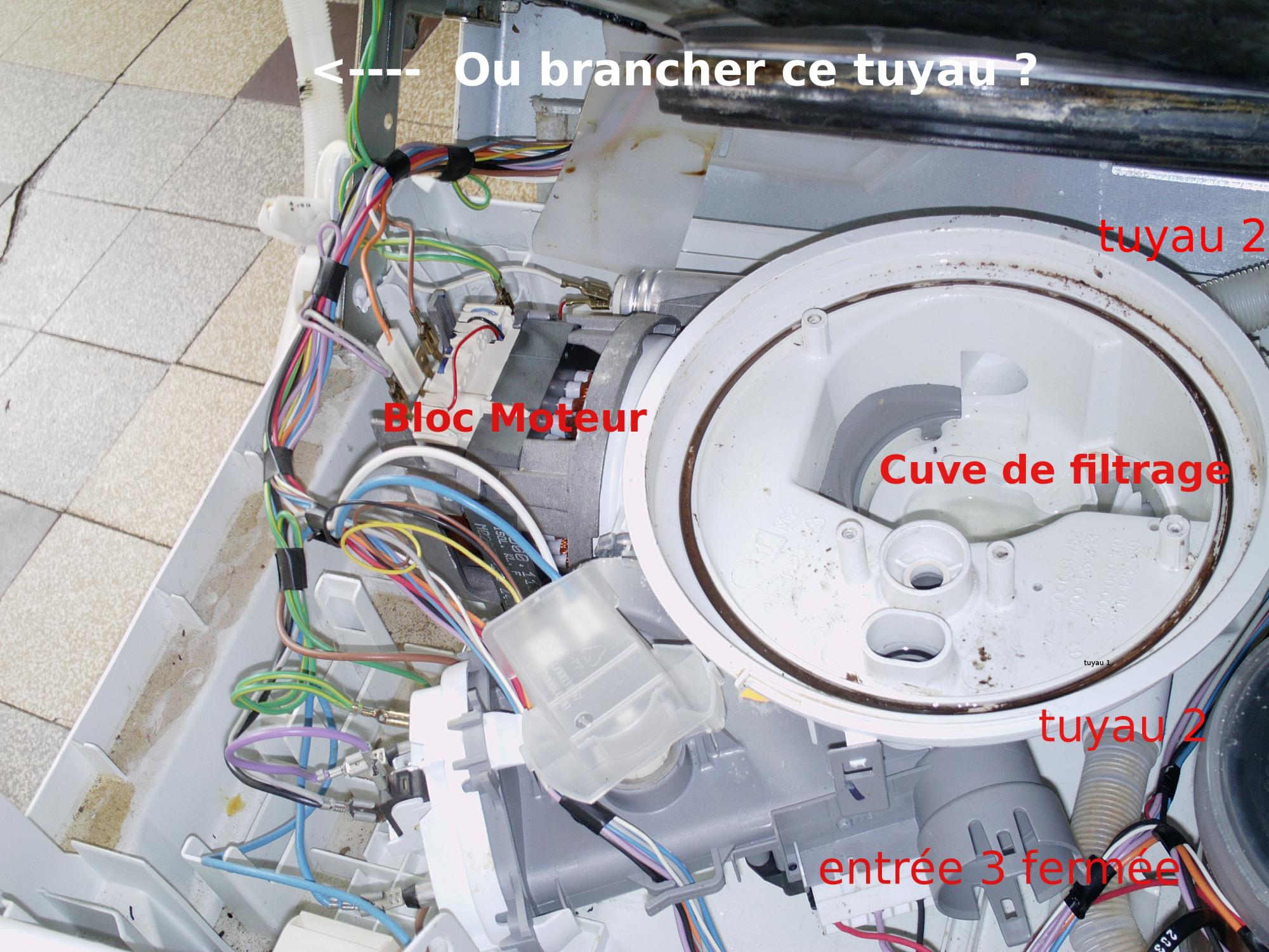 Installation lave-vaisselle Bosch