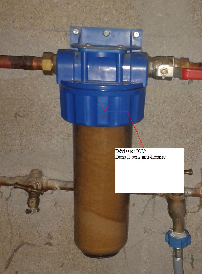 Divers] Astuces déblocage de support de filtre pour adoucisseur d'eau [résolu]