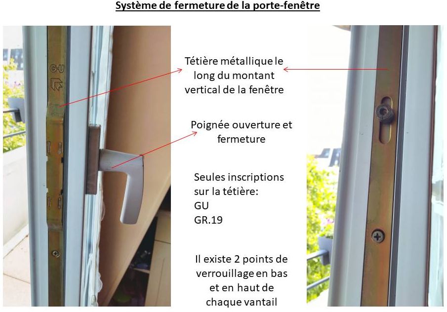 Divers] Blocage du système d'ouverture/fermeture porte-fenêtre