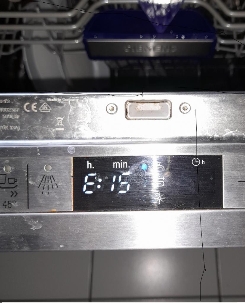 tiener ontploffing warmte Blanc] Lave vaisselle Siemens panne E15
