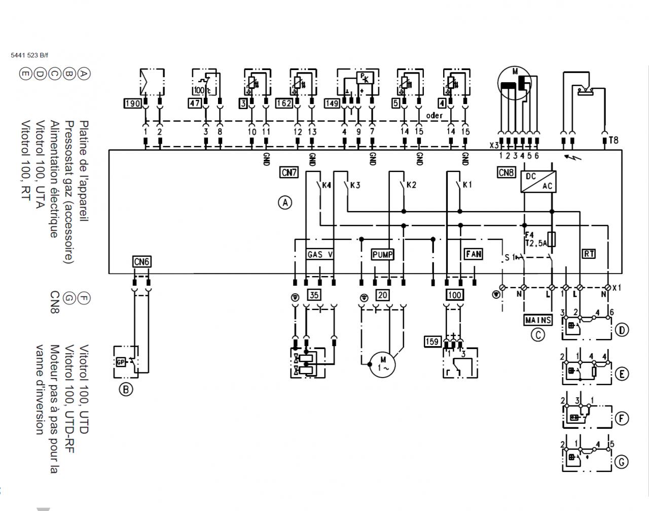 Nom : Vitopend 100 branchement Thermostat.jpg
Affichages : 101
Taille : 126,3 Ko