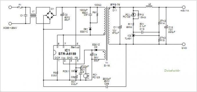 Nom : STR-A6100-circuits.jpg
Affichages : 2418
Taille : 30,0 Ko
