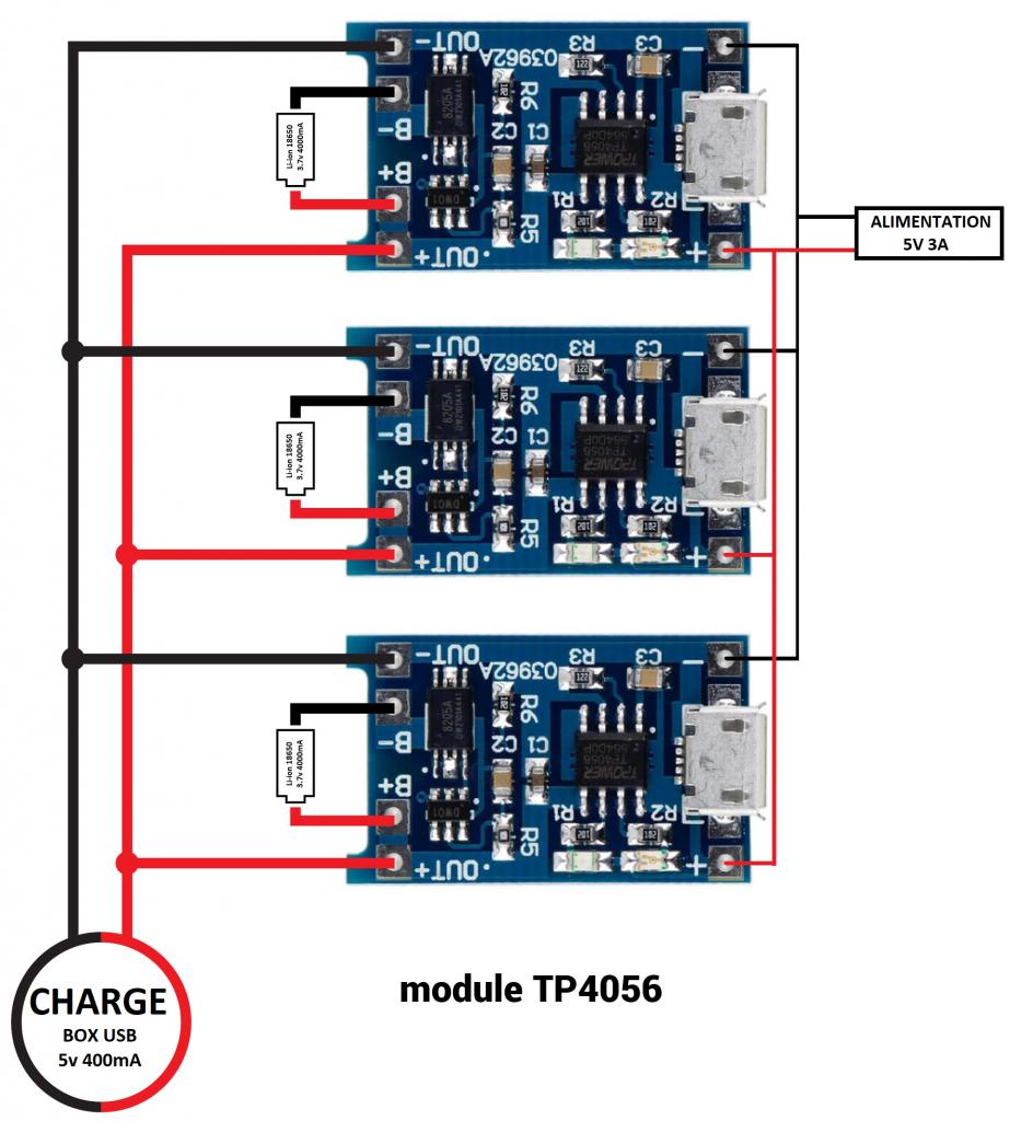 Chargeur USB de batterie Lithium + test du TP4056 – Faire soi-même