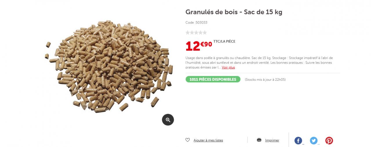 Nom : Screenshot 2022-08-26 at 22-44-02 Granuls de bois - Sac de 15 kg - Brico Dpt.jpg
Affichages : 942
Taille : 55,0 Ko