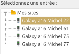 Nom : Mes sites dans Filezilla.png
Affichages : 29
Taille : 9,4 Ko