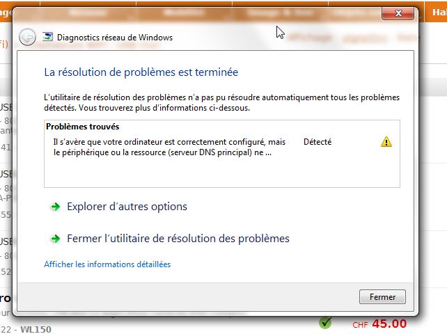 La Passerelle Par Defaut N Est Pas Disponible Sous Windows 7 Pro Wifi