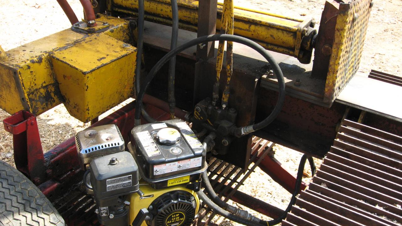 raccordement pompe hydraulique