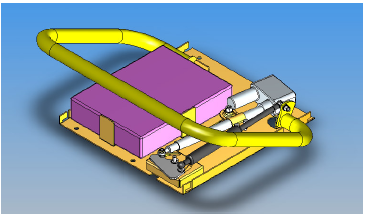 Dimensionnement d'un vérin à gaz employé dans un arceau de parking  automatique